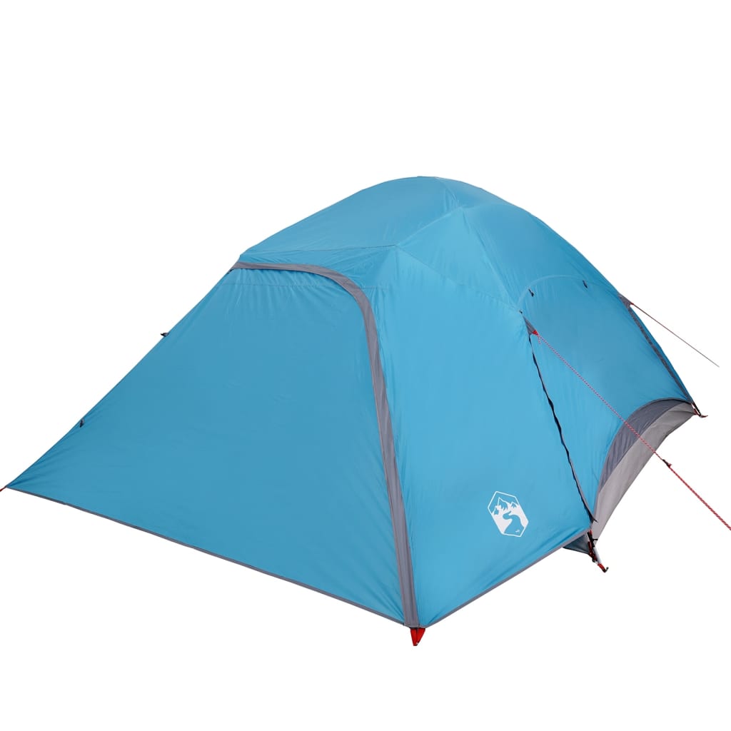 vidaXL Family Tent Dome 6-Person Blue Waterproof