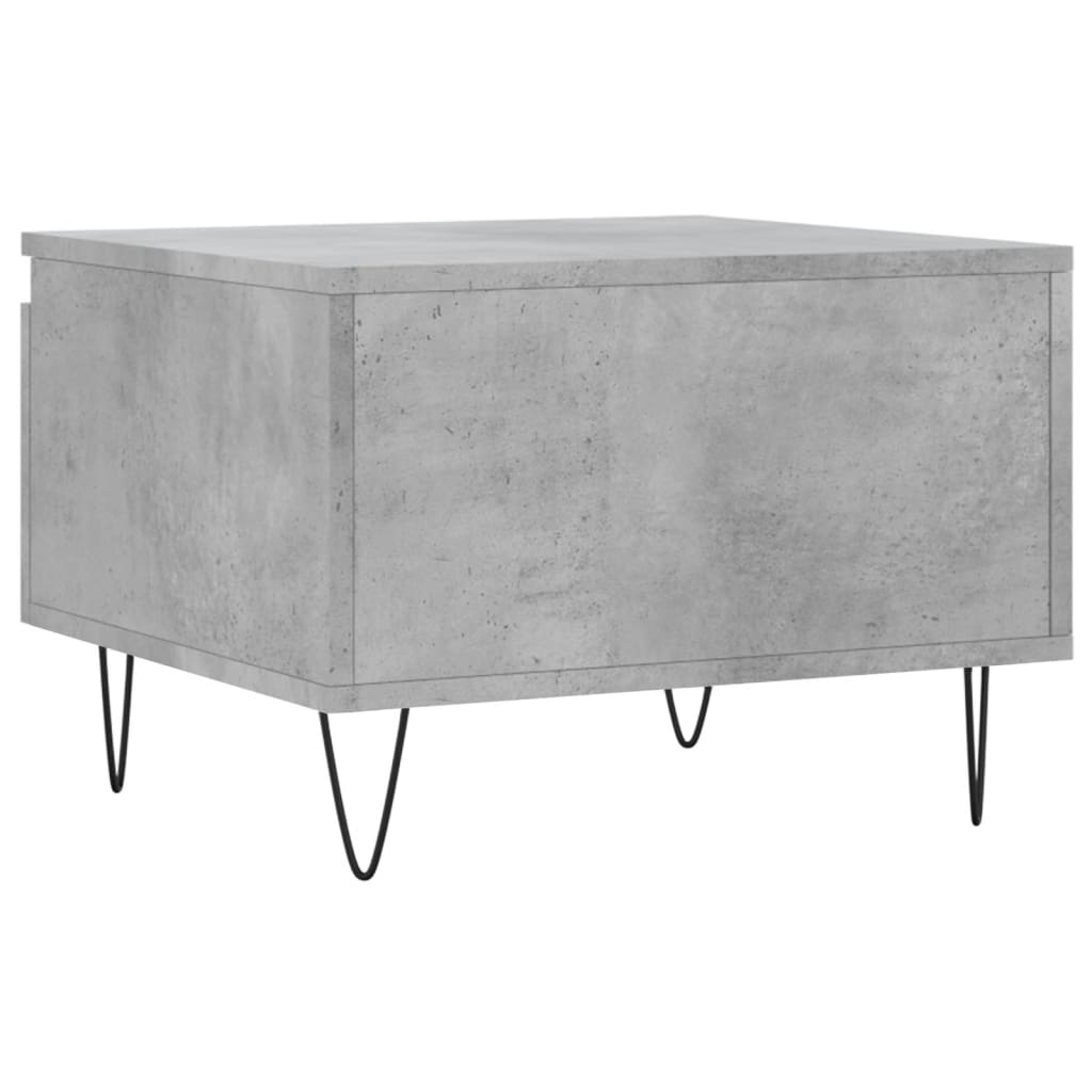 vidaXL Coffee Tables 2 pcs Concrete Grey 50x46x35 cm Engineered Wood