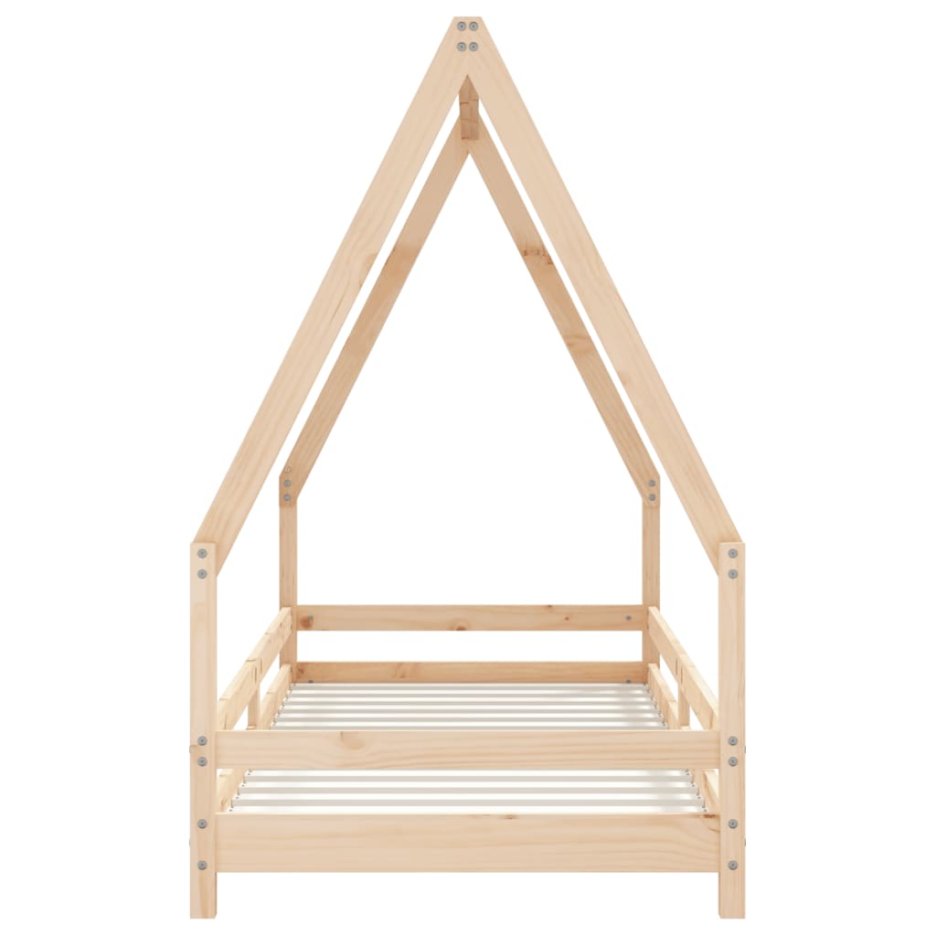 vidaXL Kids Bed Frame 80x200 cm Solid Wood Pine