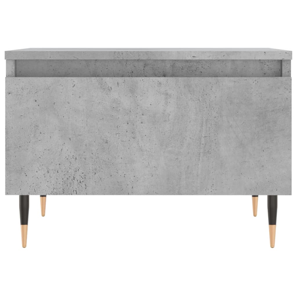 vidaXL Coffee Table Concrete Grey 50x46x35 cm Engineered Wood