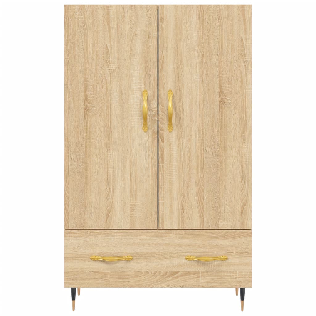 vidaXL Highboard Sonoma Oak 69.5x31x115 cm Engineered Wood