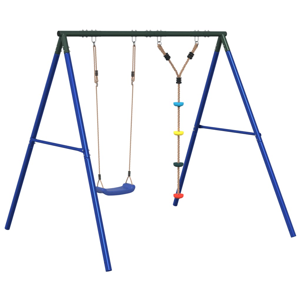 vidaXL Outdoor Swing Set with Swing and Disc Swing