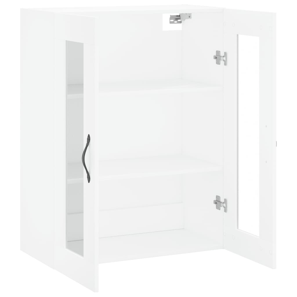 vidaXL Wall Mounted Cabinet White 69.5x34x90 cm Engineered Wood