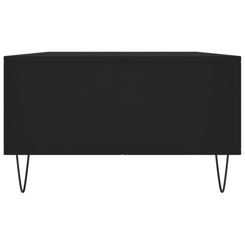 vidaXL Coffee Table Black 104x60x35 cm Engineered Wood