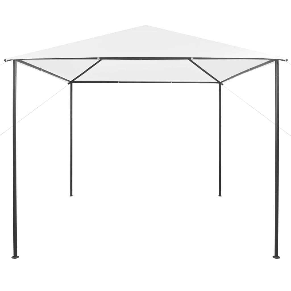 vidaXL Gazebo 3x3x2.9 m White 180 g/m²