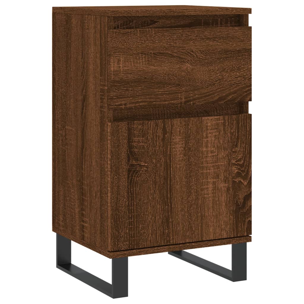 vidaXL Sideboard Brown Oak 40x35x70 cm Engineered Wood