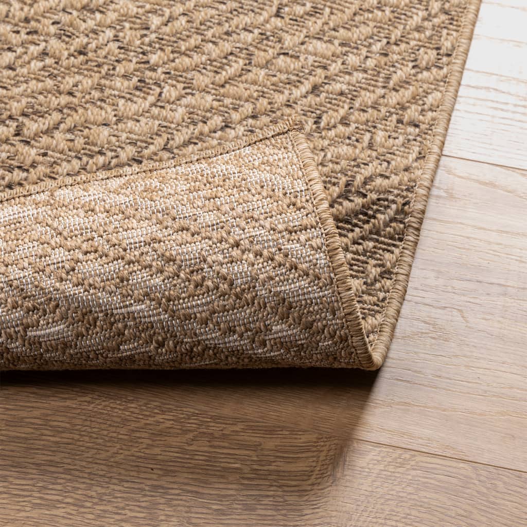 vidaXL Rug ZIZUR 200x290 cm Jute Look Indoor and Outdoor