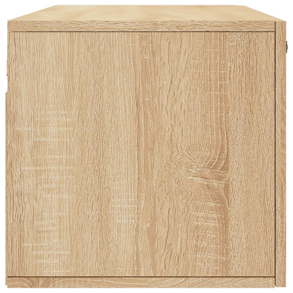 vidaXL Wall Cabinet Sonoma Oak 100x36.5x35 cm Engineered Wood