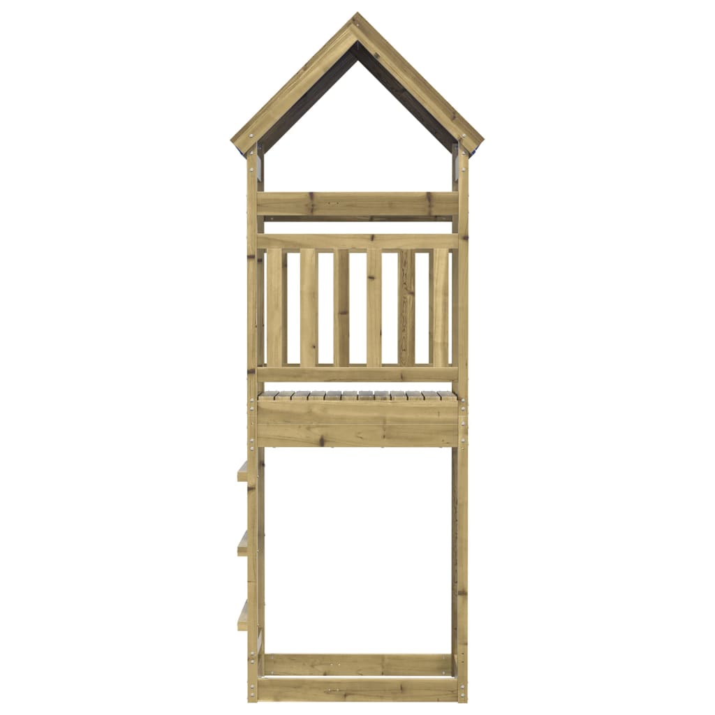 vidaXL Play Tower 85x52.5x265 cm Impregnated Wood Pine