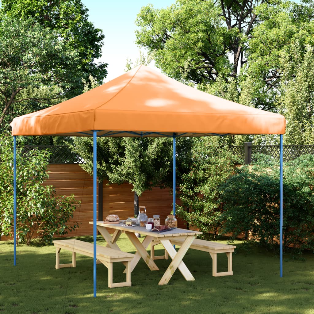 vidaXL Foldable Party Tent Pop-Up Orange 292x292x315 cm