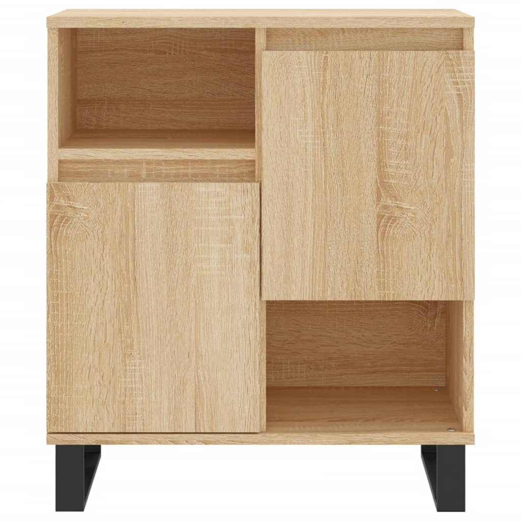 vidaXL Sideboards 3 pcs Sonoma Oak Engineered Wood