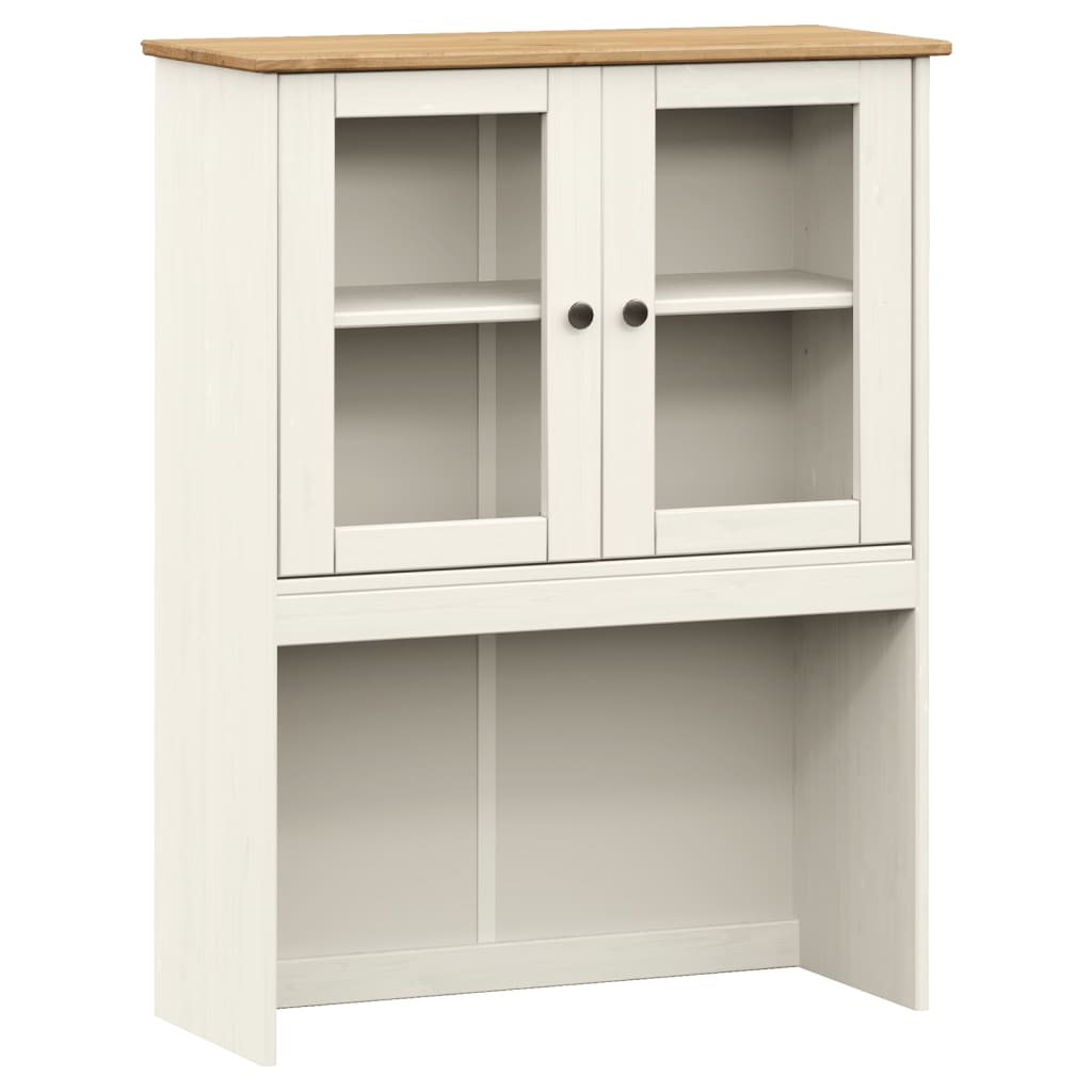 vidaXL Dresser Top VIGO White 78x30x100 cm Solid Wood Pine