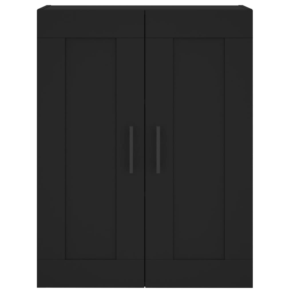 vidaXL Highboard Black 69.5x34x180 cm Engineered Wood