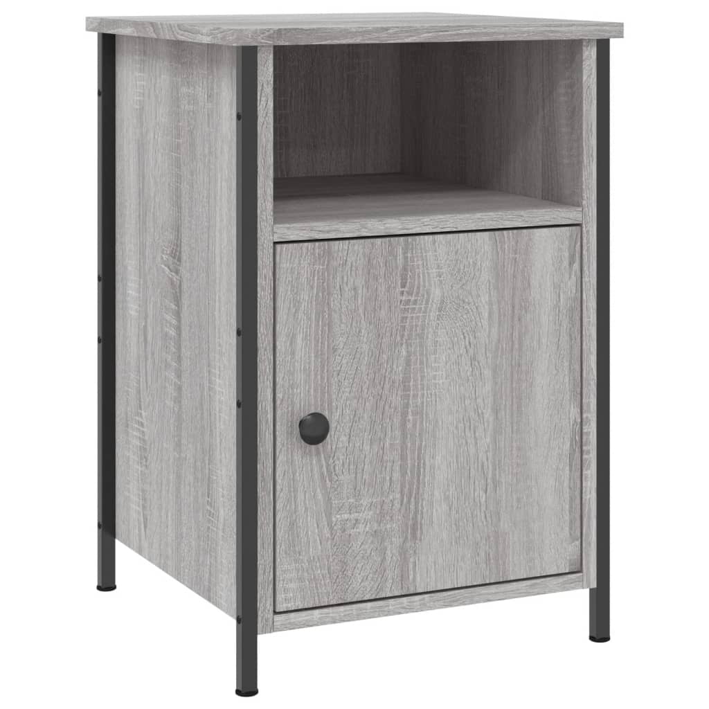 vidaXL Bedside Cabinets 2 pcs Grey Sonoma 40x42x60 cm Engineered Wood