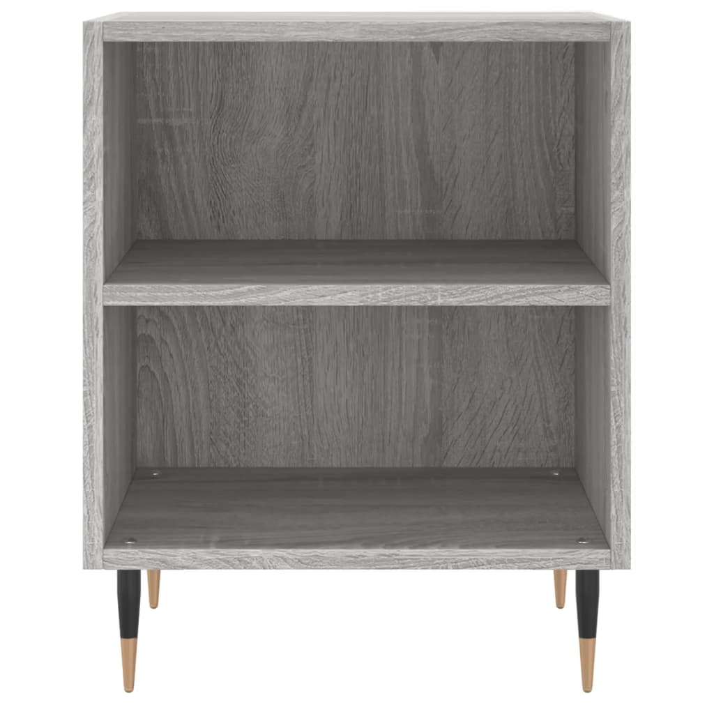 vidaXL Bedside Cabinet Grey Sonoma 40x30x50 cm Engineered Wood