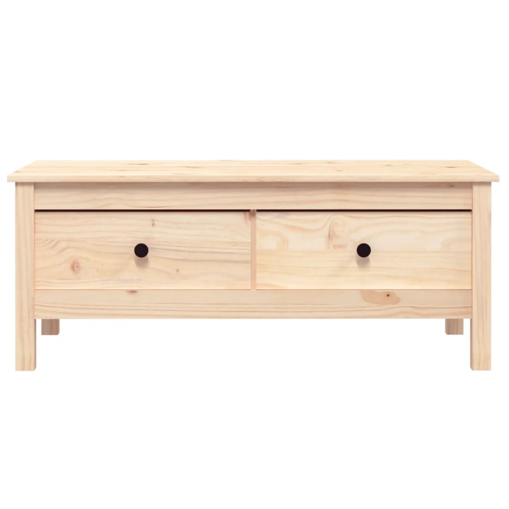 vidaXL Coffee Table 100x50x40 cm Solid Wood Pine