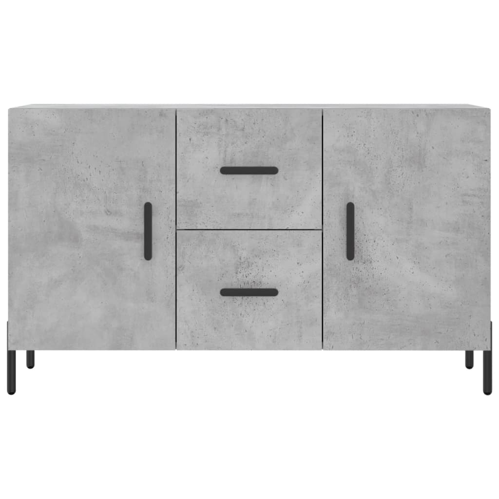 vidaXL Sideboard Concrete Grey 100x36x60 cm Engineered Wood