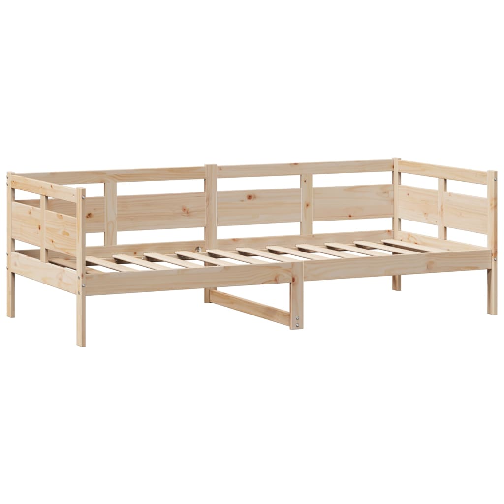 vidaXL Daybed with Drawers without Mattress 80x200 cm Solid Wood