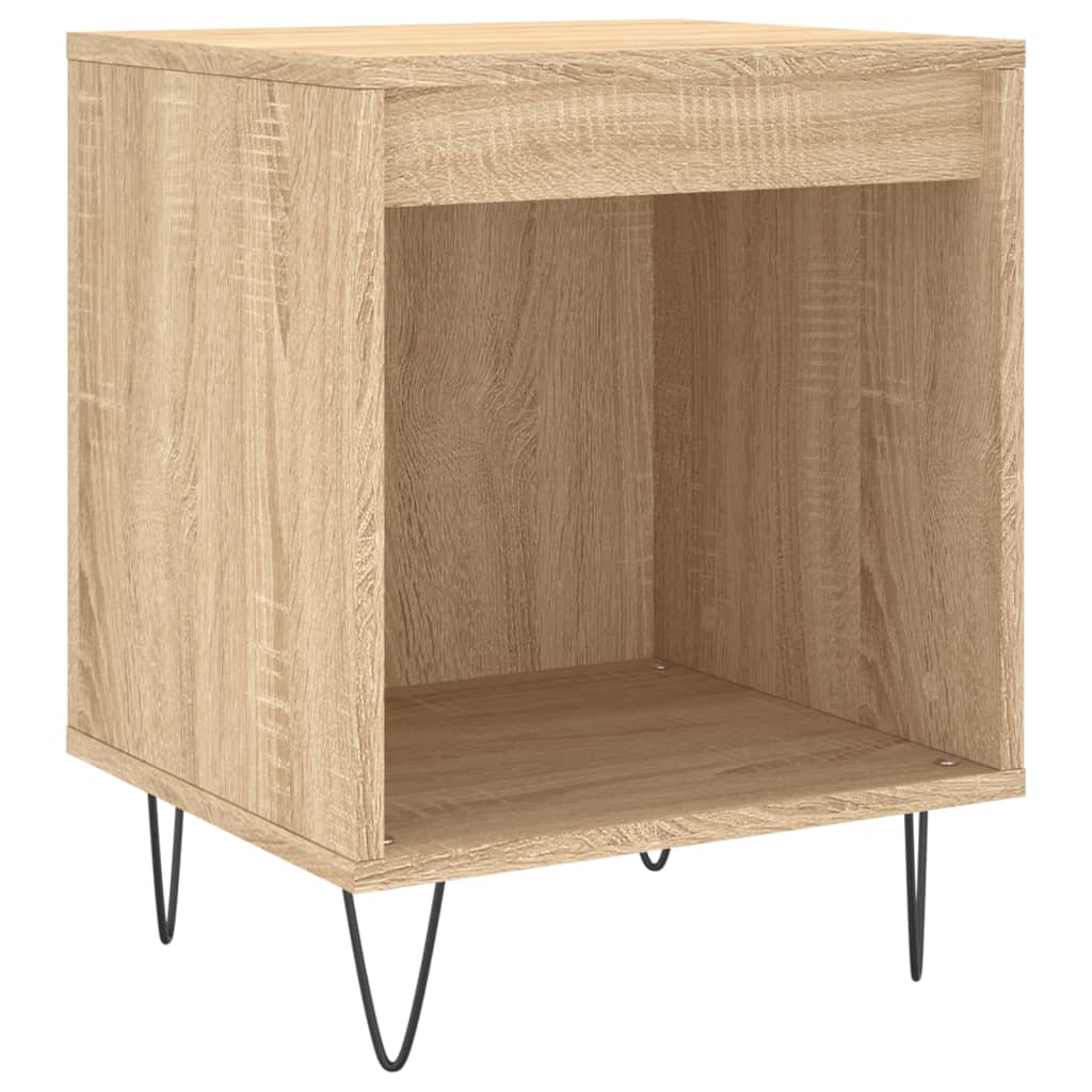 vidaXL Bedside Cabinets 2 pcs Sonoma Oak 40x35x50 cm Engineered Wood