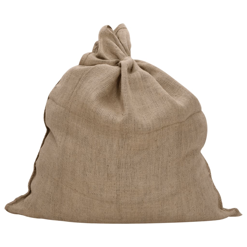 vidaXL Jute Sacks 10 pcs 100x110 cm 100% Jute 340 gsm