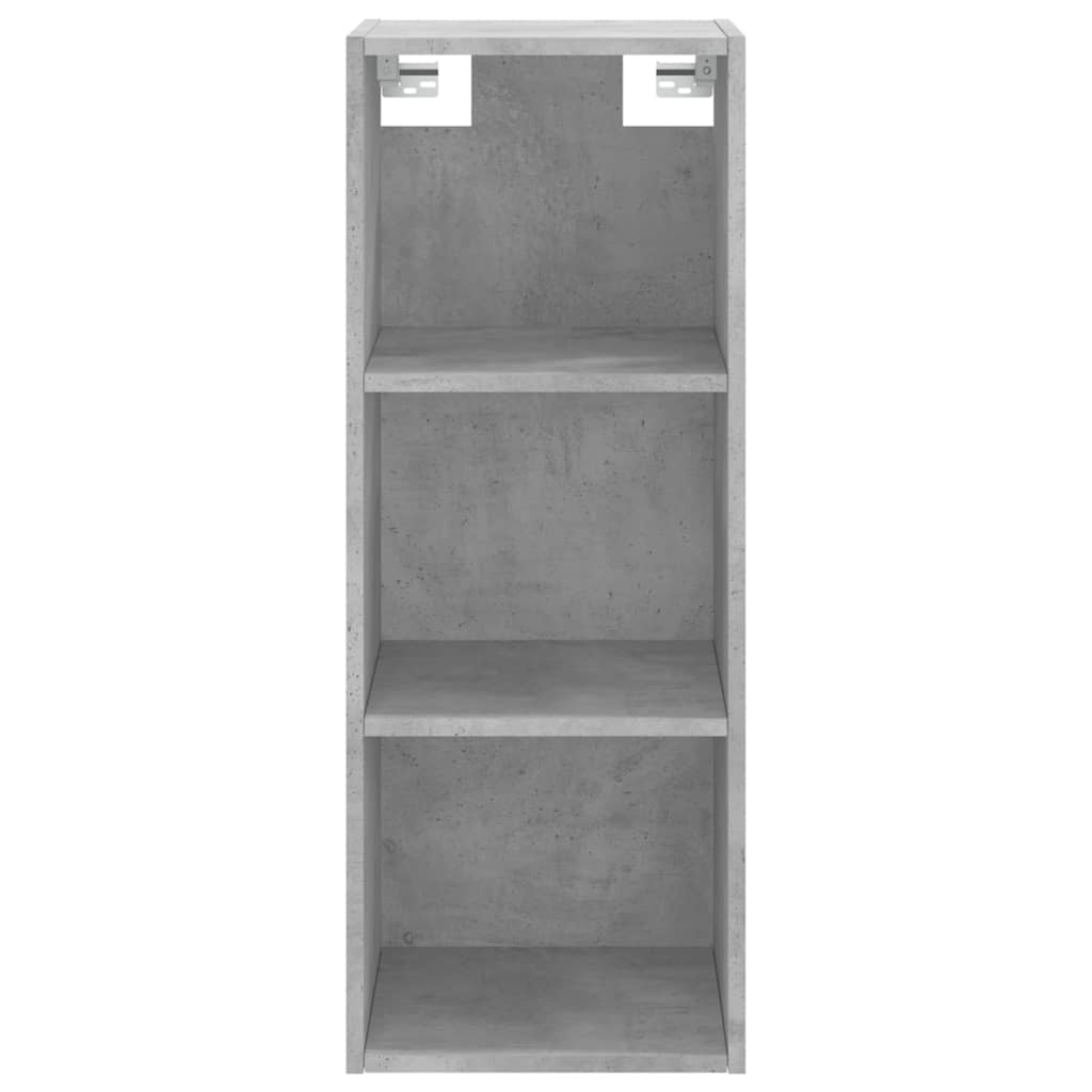 vidaXL Highboard Concrete Grey 34.5x32.5x180 cm Engineered Wood