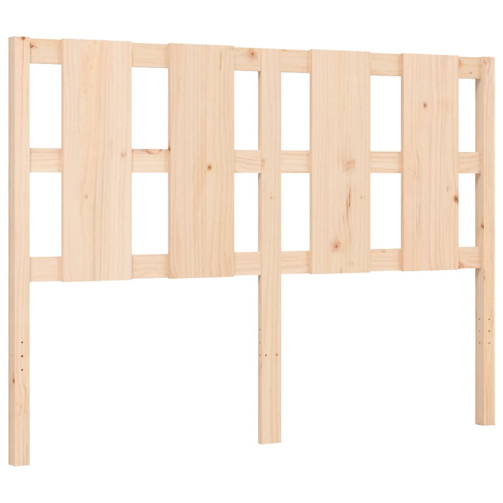 vidaXL Bed Frame without Mattress 140x190 cm Solid Wood Pine