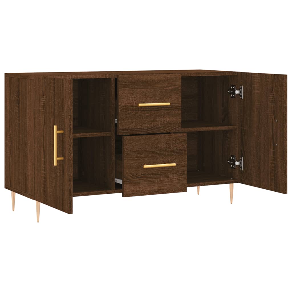 vidaXL Sideboard Brown Oak 100x36x60 cm Engineered Wood