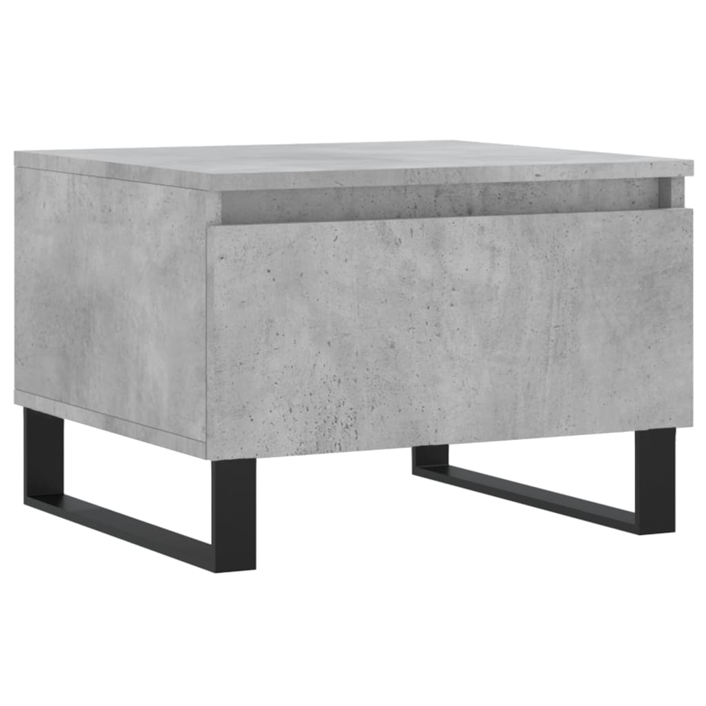 vidaXL Coffee Table Concrete Grey 50x46x35 cm Engineered Wood