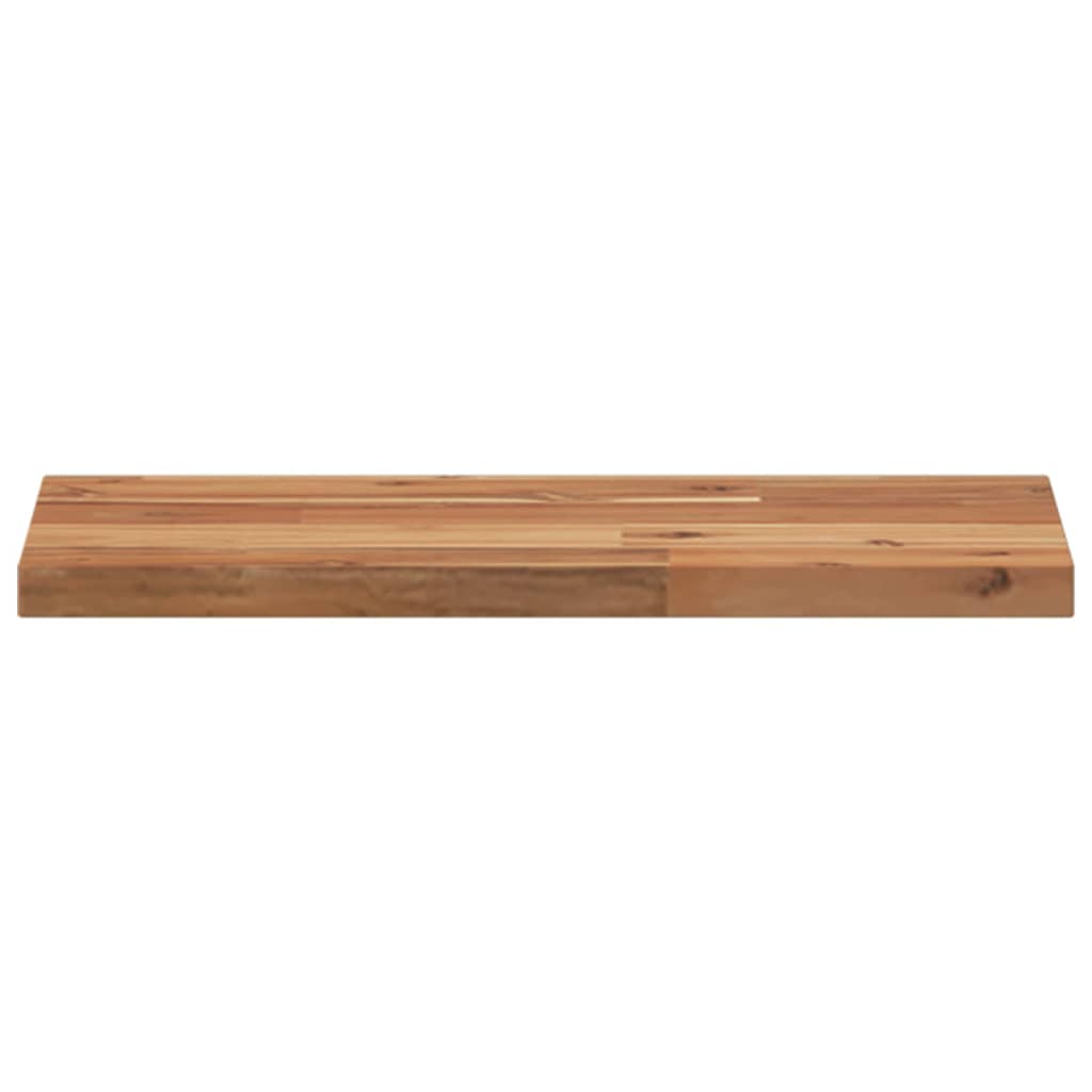 vidaXL Floating Shelf 60x20x2 cm Oil Finished Solid Wood Acacia