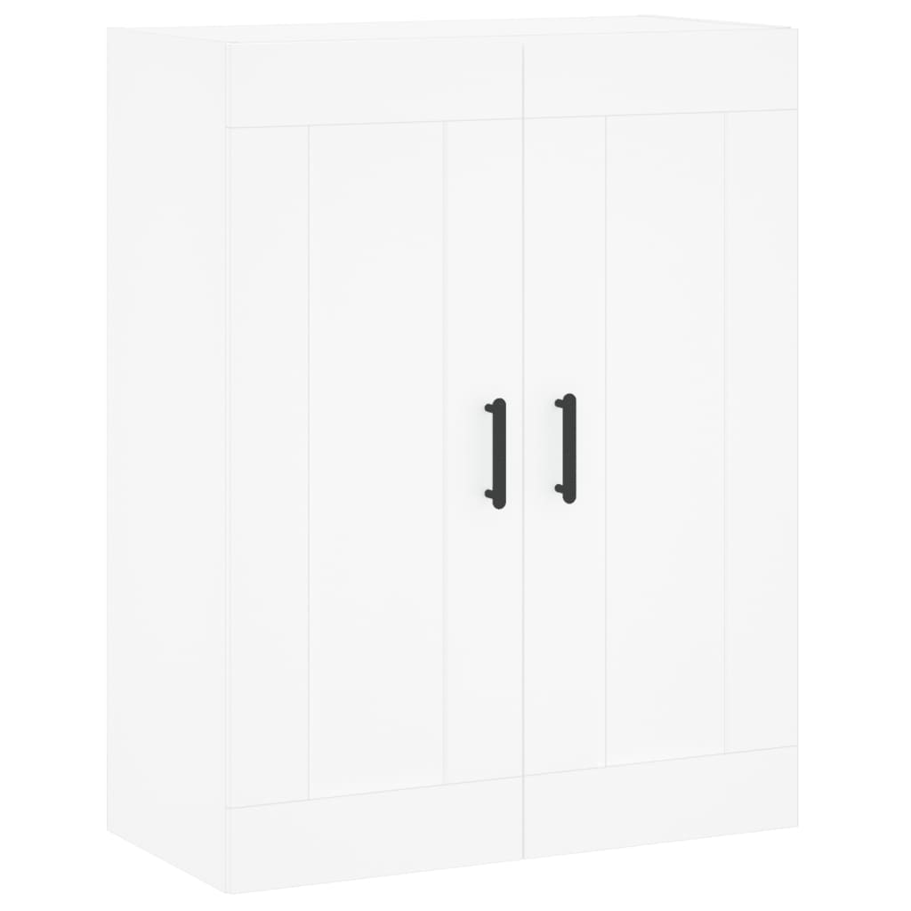 vidaXL Wall Mounted Cabinet White 69.5x34x90 cm Engineered Wood