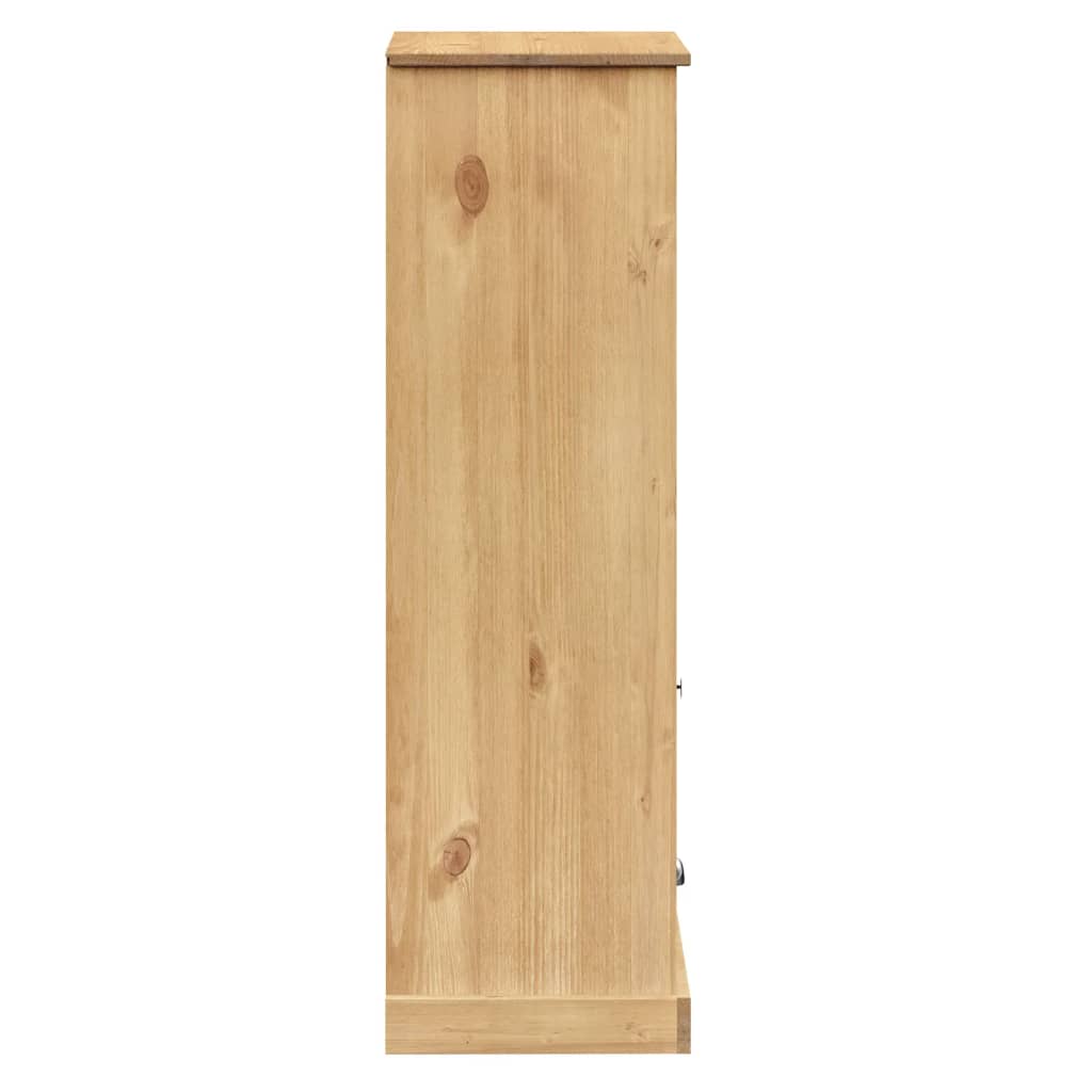 vidaXL Bookcase VIGO 60x35x114.5 cm Solid Wood Pine