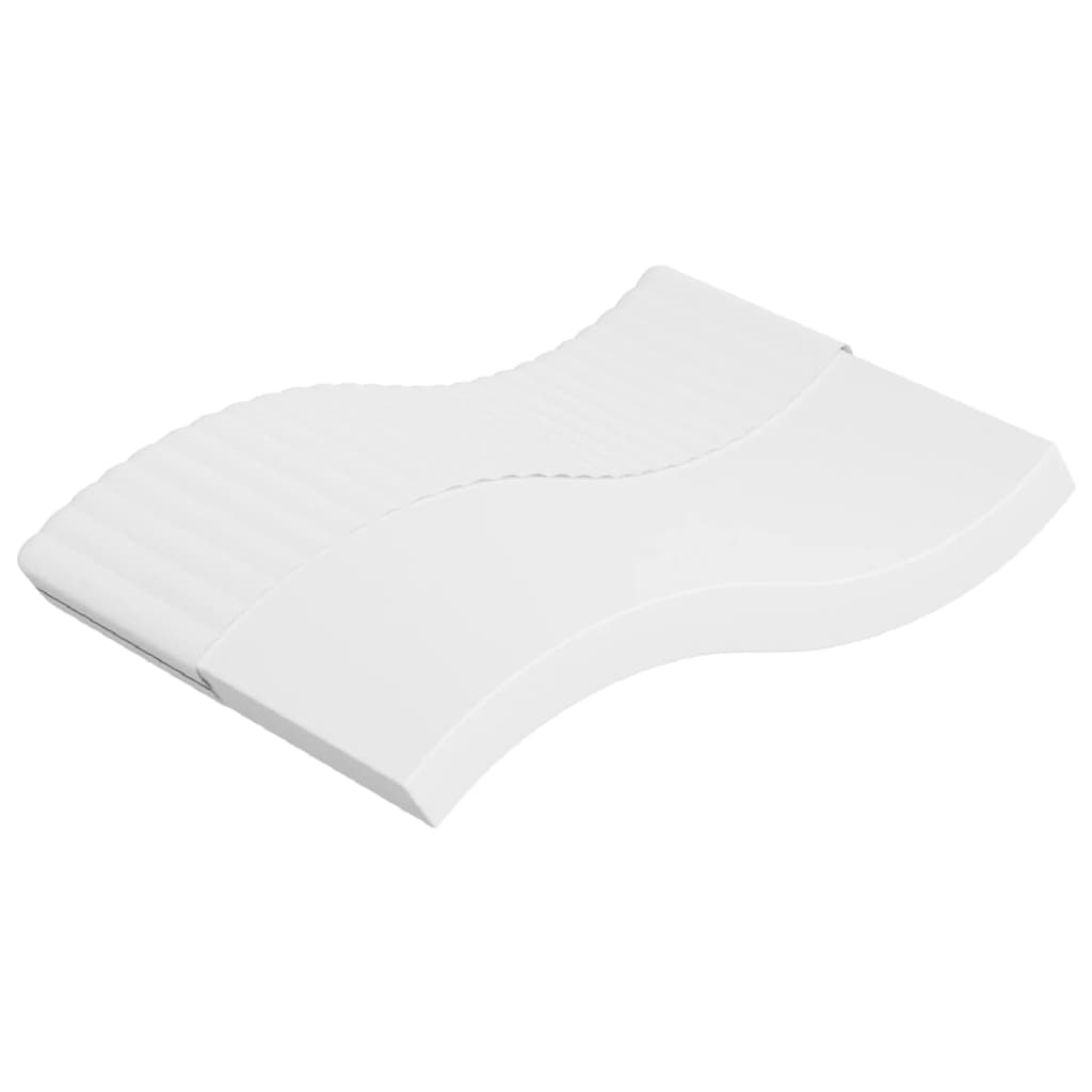 vidaXL Foam Mattress Medium Soft 140x190 cm