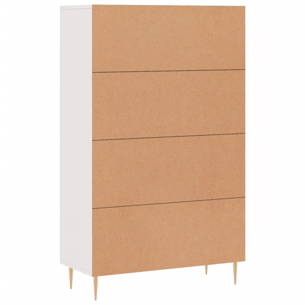 vidaXL Highboard White 69.5x31x115 cm Engineered Wood