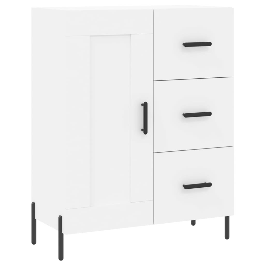 vidaXL Highboard White 69.5x34x180 cm Engineered Wood