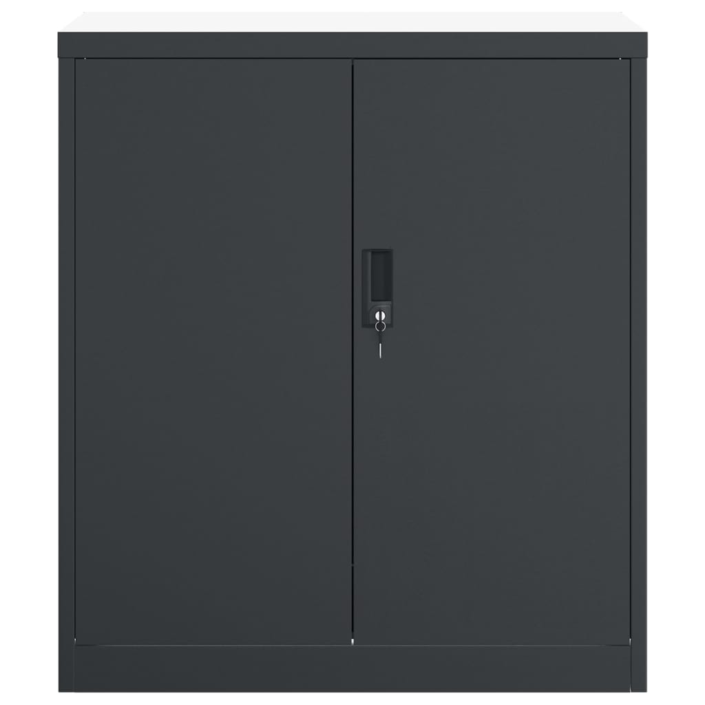 vidaXL File Cabinet Anthracite 79x40x90 cm Steel