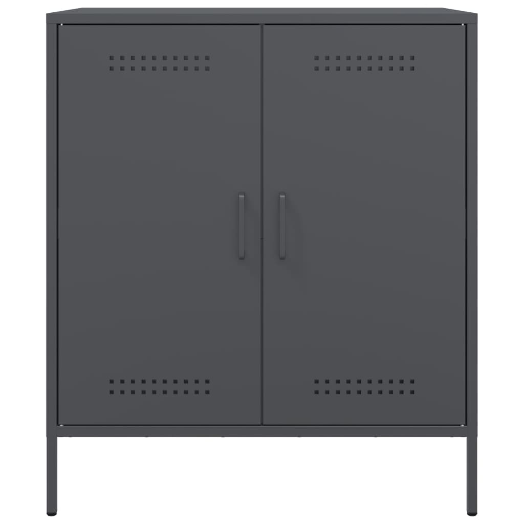 vidaXL Sideboard Anthracite 68x39x79 cm Steel