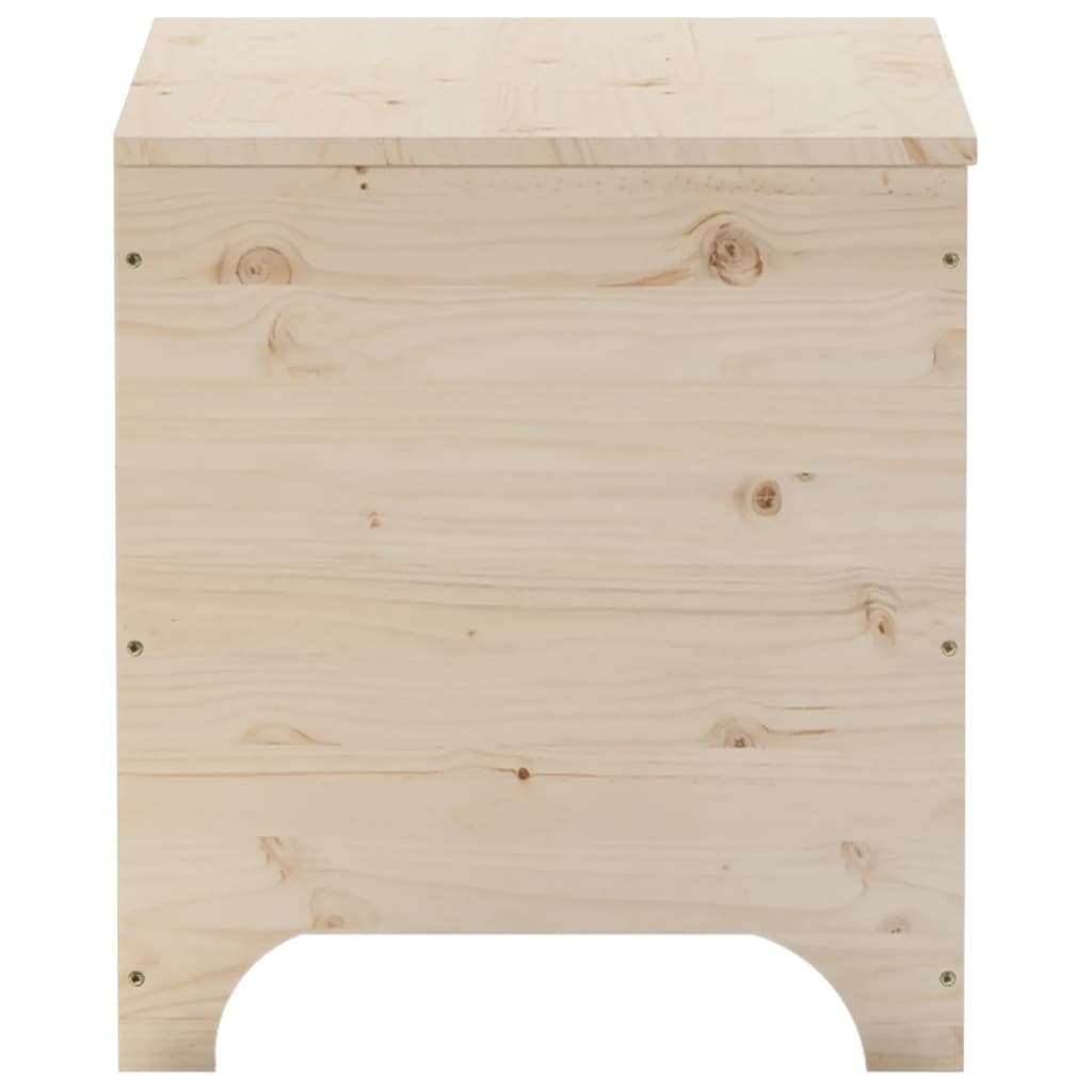 vidaXL Storage Box with Lid RANA 60x49x54 cm Solid Wood Pine