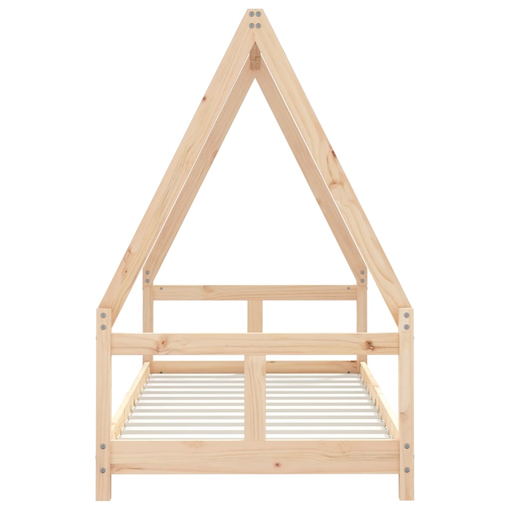 vidaXL Kids Bed Frame 80x160 cm Solid Wood Pine