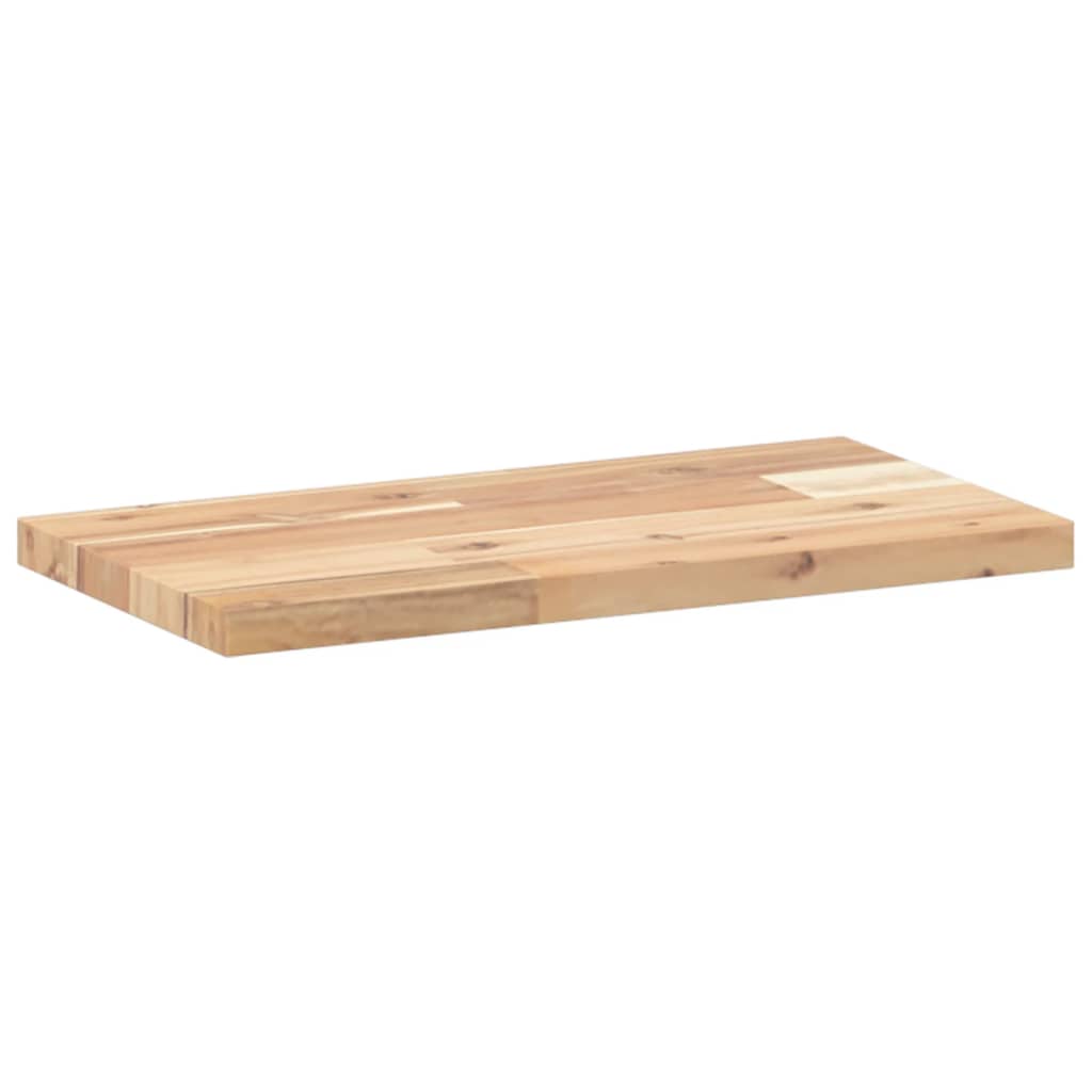 vidaXL Floating Shelves 2 pcs 40x20x2 cm Untreated Solid Wood Acacia