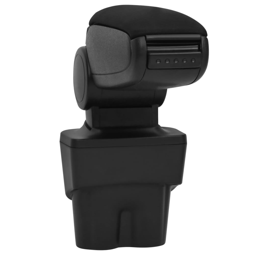 vidaXL Car Armrest Black 17x32x(35.5-52) cm ABS