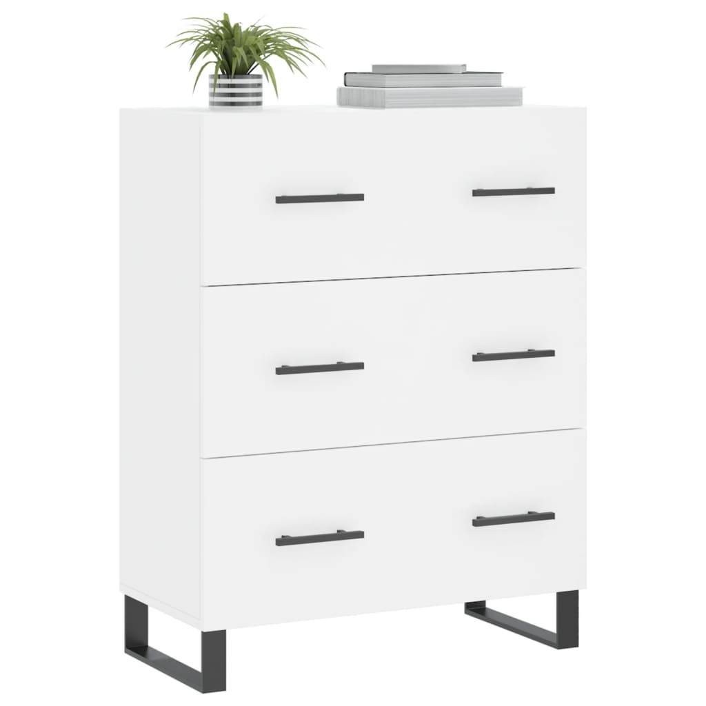 vidaXL Sideboard White 69.5x34x90 cm Engineered Wood