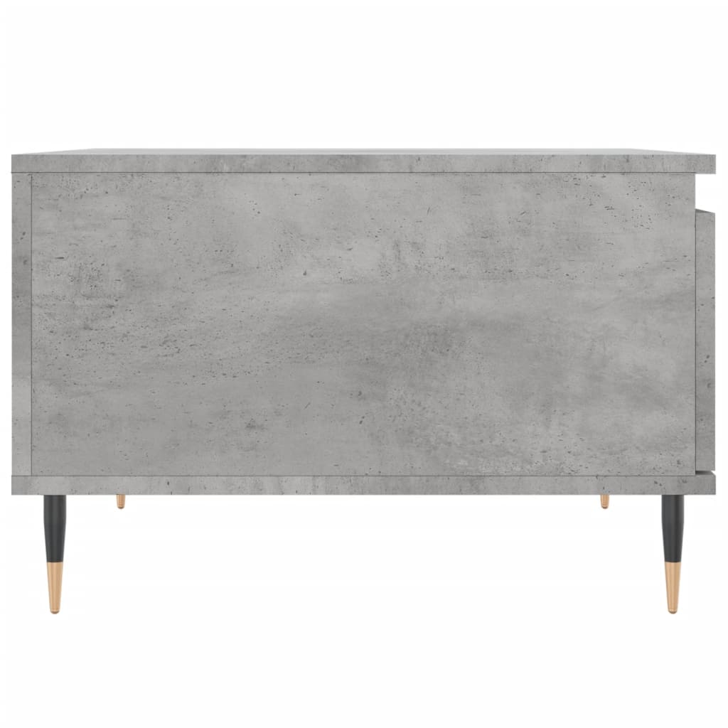 vidaXL Coffee Table Concrete Grey 55x55x36.5 cm Engineered Wood