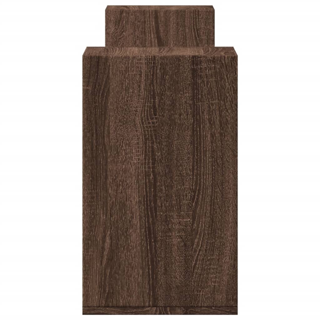 vidaXL TV Cabinets 2 pcs Brown Oak 100x30x50 cm Engineered Wood