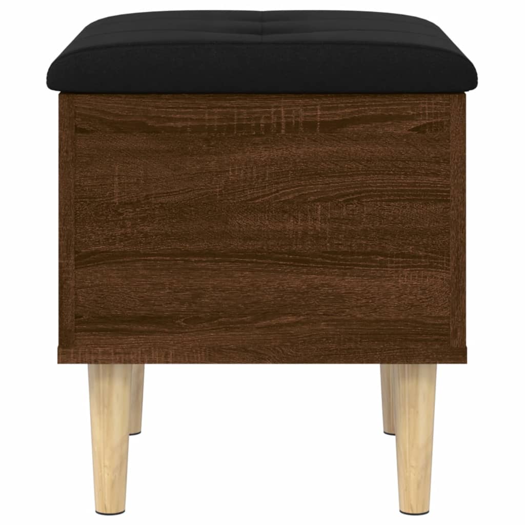 vidaXL Storage Bench Brown Oak 42x42x46 cm Engineered Wood