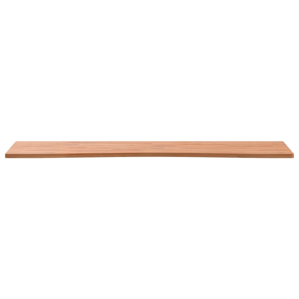 vidaXL Desk Top 100x(55-60)x1.5 cm Solid Wood Beech