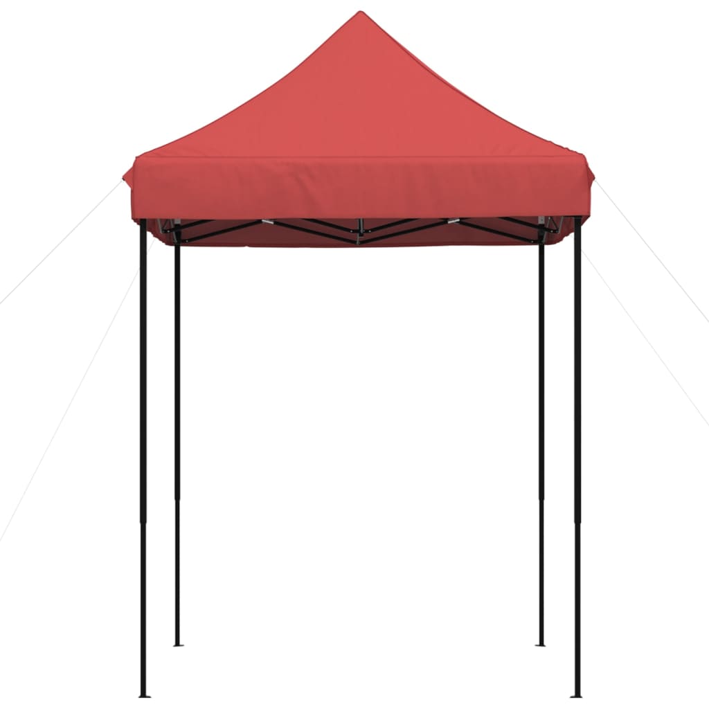 vidaXL Foldable Party Tent Pop-Up Burgundy 200x200x306 cm