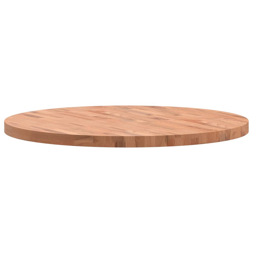 vidaXL Table Top Ø90x4 cm Round Solid Wood Beech