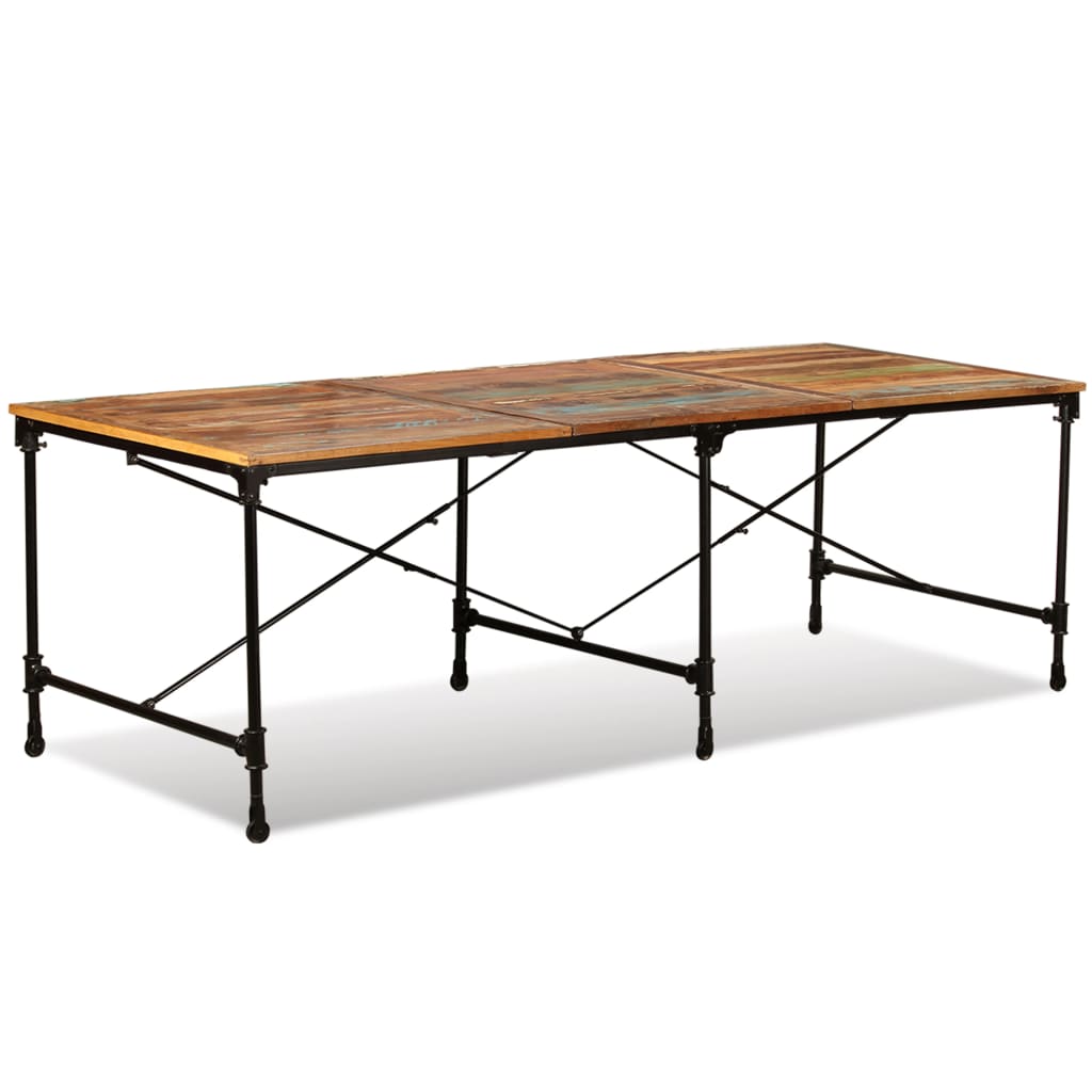 vidaXL Dining Table Solid Reclaimed Wood 240 cm