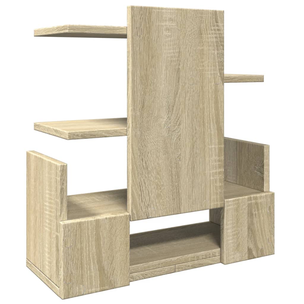 vidaXL Desk Organiser Sonoma Oak 49x20x52.5 cm Engineered wood