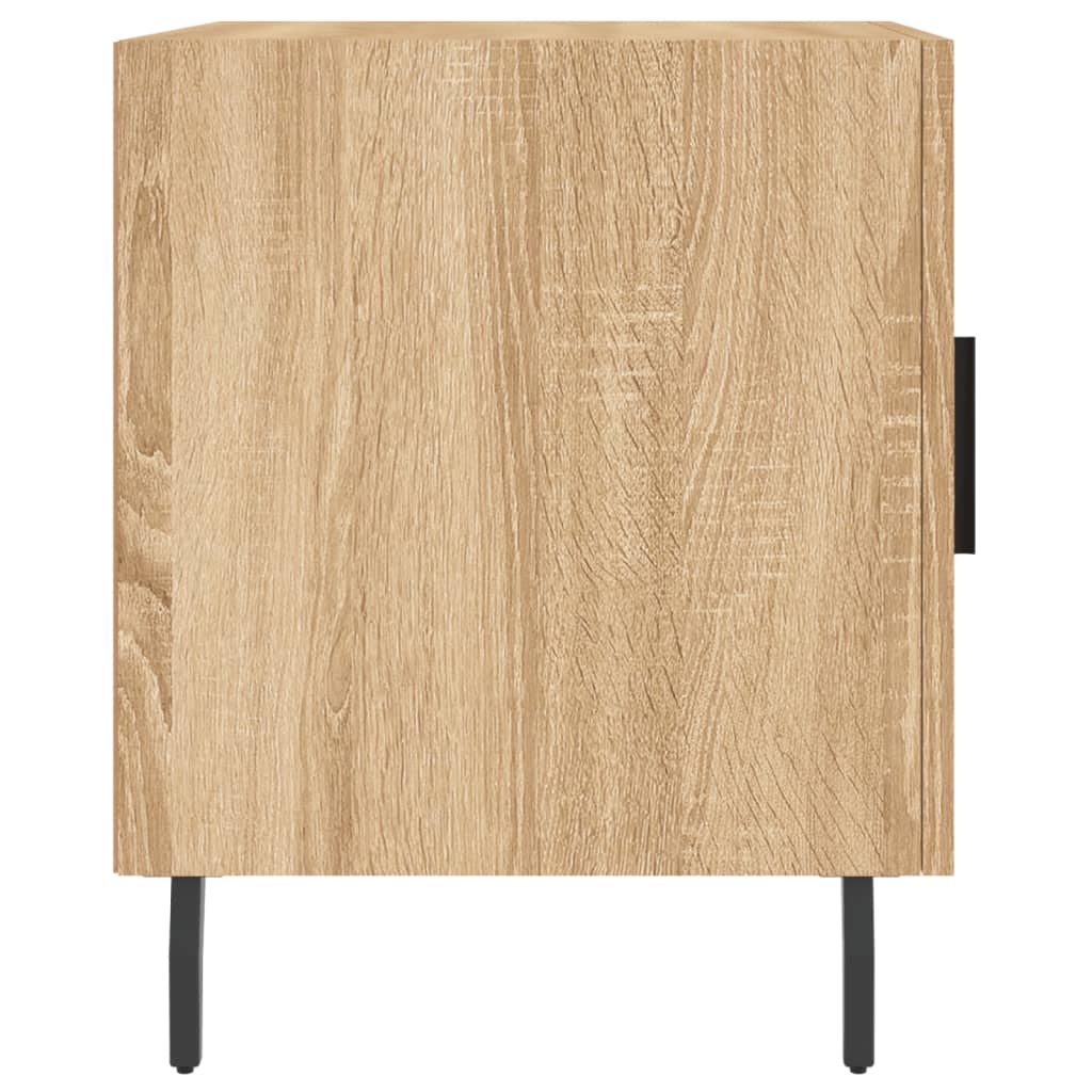 vidaXL Bedside Cabinets 2 pcs Sonoma Oak 40x40x50 cm Engineered Wood